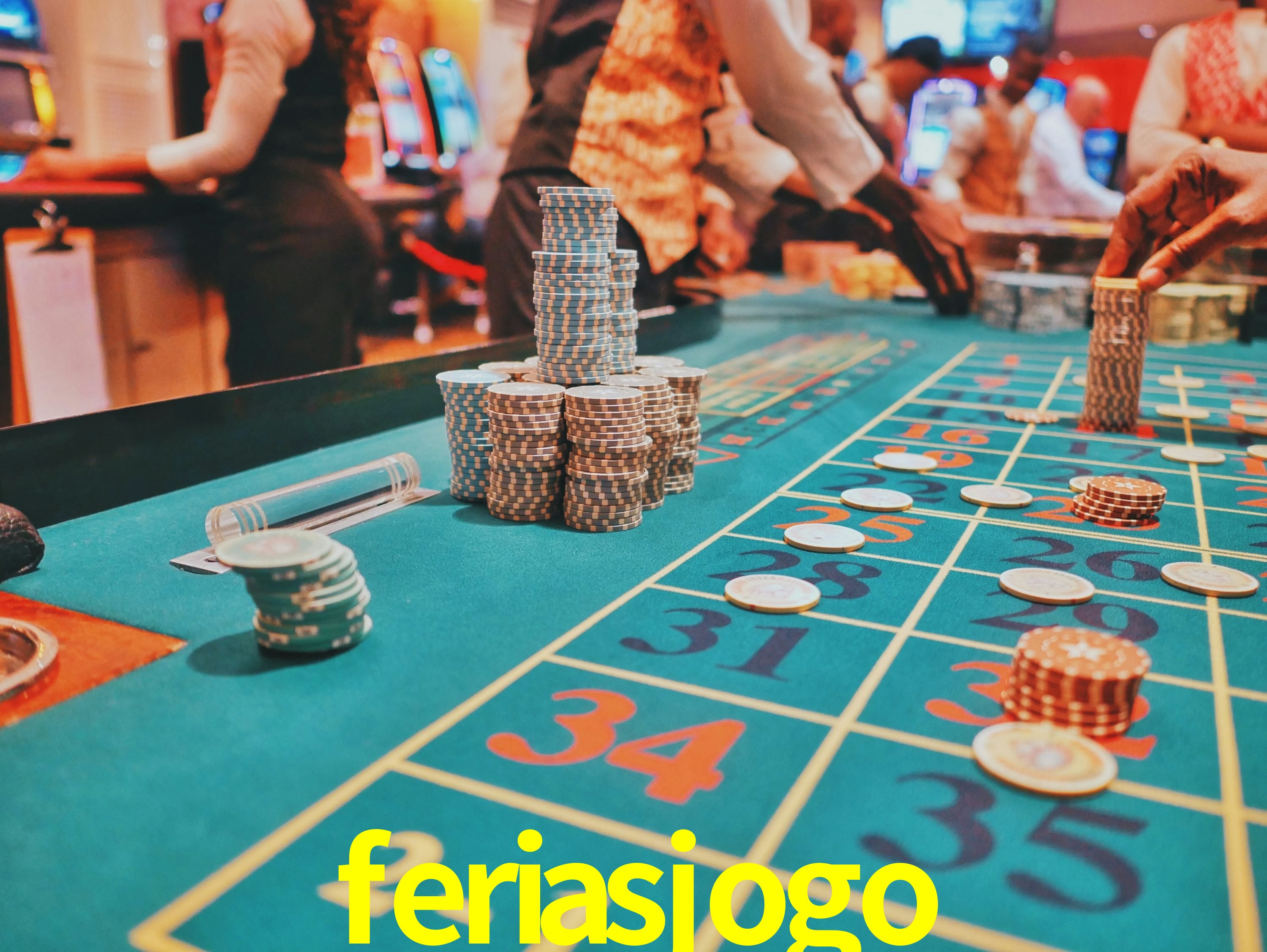 Mesa de Blackjack feriasjogo